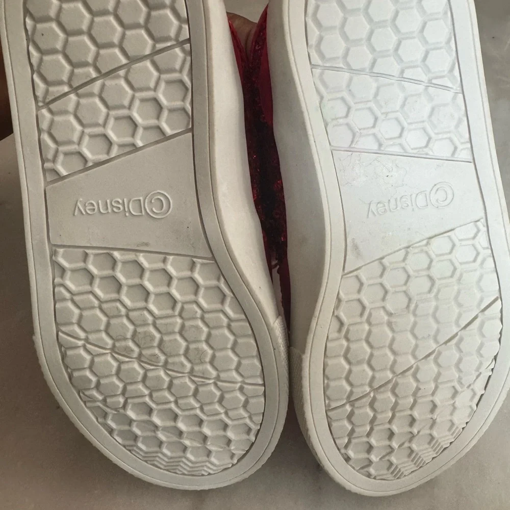 Disney Red Minnie Mouse Kids Sneakers - Picture 5 of 8